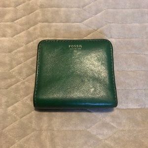 Fossil green wallets